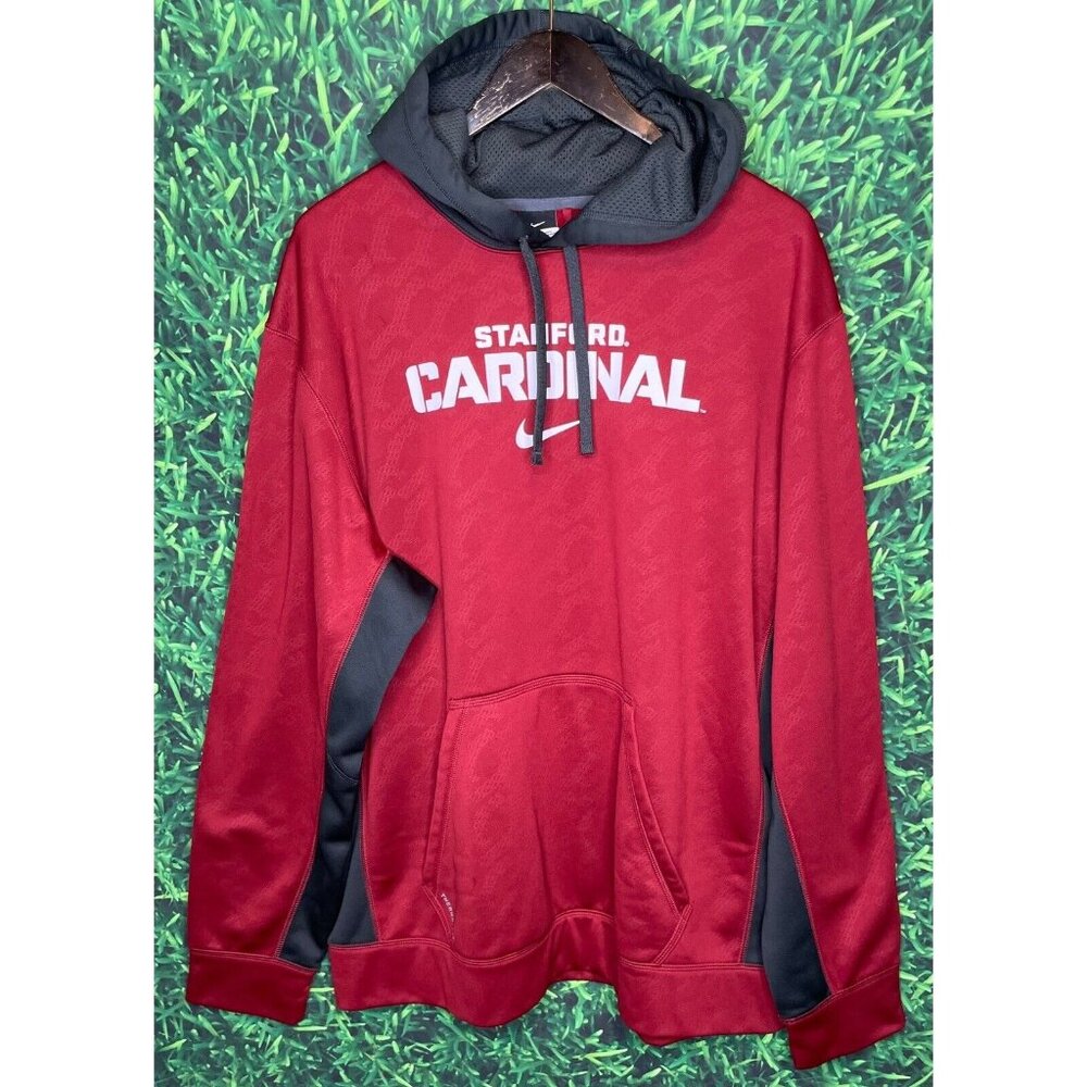 Stanford Cardinals Sweatshirt Hoodie Nike Therma-Fit Fleece Lined Men’s XXL ACC